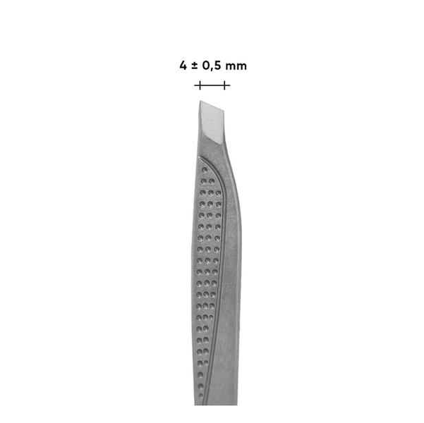 Пінцет для брів CLASSIC 15 TYPE 3 (широкі скошені кромки) TC-15-3 фото