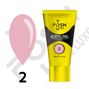 Acryl Gel - Без ТРО YOU POSH 15 ml. №2 acrylposh1502 фото