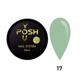 Cover Base - Без ТРО YOU POSH (50 ml). №17 - Бірюзово-м'ятна baseposh50017 фото