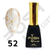 Cover Base - Без ТРО YOU POSH 12 ml. №52 - Насичена молочна з золотою поталлю baseposh12052 фото