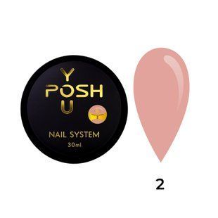 Cover Base - Без ТРО YOU POSH (30 ml). №2 - Світло-бежева baseposh30002 фото