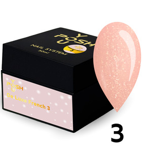 Cover Base - Без ТРО YOU POSH (50 ml). №3 - Рожево-бежева з золотим шимером baseposh50003 фото