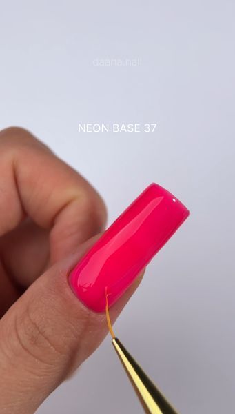 Cover Base - Без ТРО YOU POSH (30 ml). №37 - Неонова малинова baseposh30037 фото