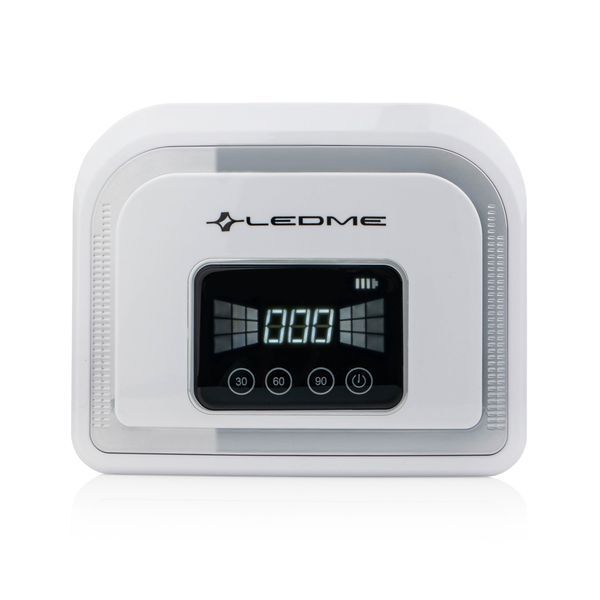 Лампа для манікюру LEDME 5В 120W SILVER з акумулятором ledme5Bs фото