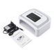 Лампа для манікюру LEDME 5В 120W SILVER з акумулятором ledme5Bs фото 4