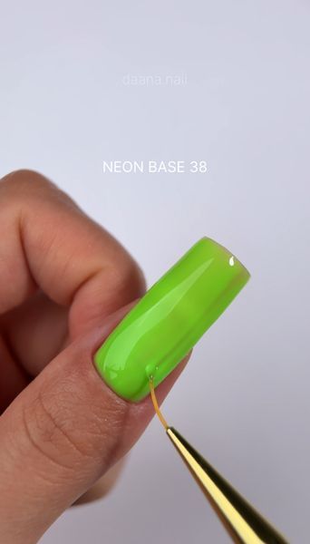 Cover Base - Без ТРО YOU POSH (30 ml). №38 - Неонова салатова baseposh30038 фото