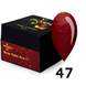 Cover Base - Без ТРО YOU POSH (50 ml). №47 - Насичена червона з глітером baseposh50047 фото 1