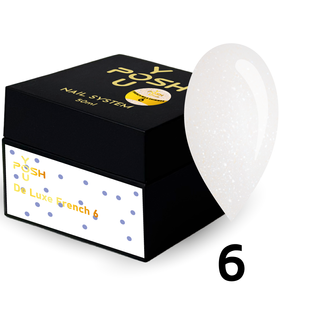 Cover Base - Без ТРО YOU POSH (50 ml). №6 - Молочно-біла з синім шимером baseposh50006 фото