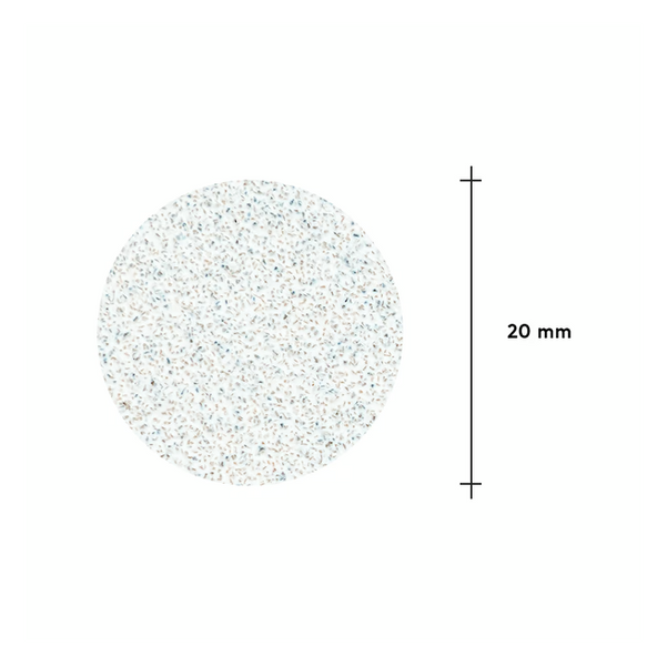 Змінні файли білі PODODISC STALEKS PRO M 80 грит (50 шт) PDF-20-80w фото