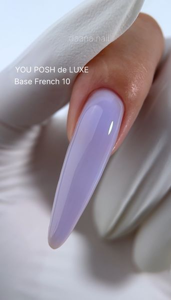 Cover Base - Без ТРО YOU POSH 12 ml. №10 - Приглушена сіро-лілова baseposh12010 фото