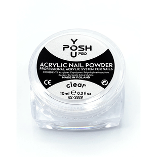 Акрил Пудра You Posh Clear (10 g). apyp3-10 фото