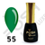 Гель лак - Без ТРО YOU POSH (7 ml). №55 - Зелений colorposh55 фото